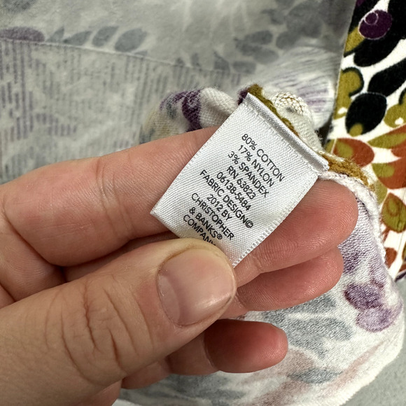 Christopher & Banks Open Front Cardigan Womens Small Purple Boho Whimsigoth - Picture 6 of 7